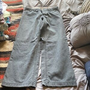 Men’s Wide-Leg Gray Pants 30x32